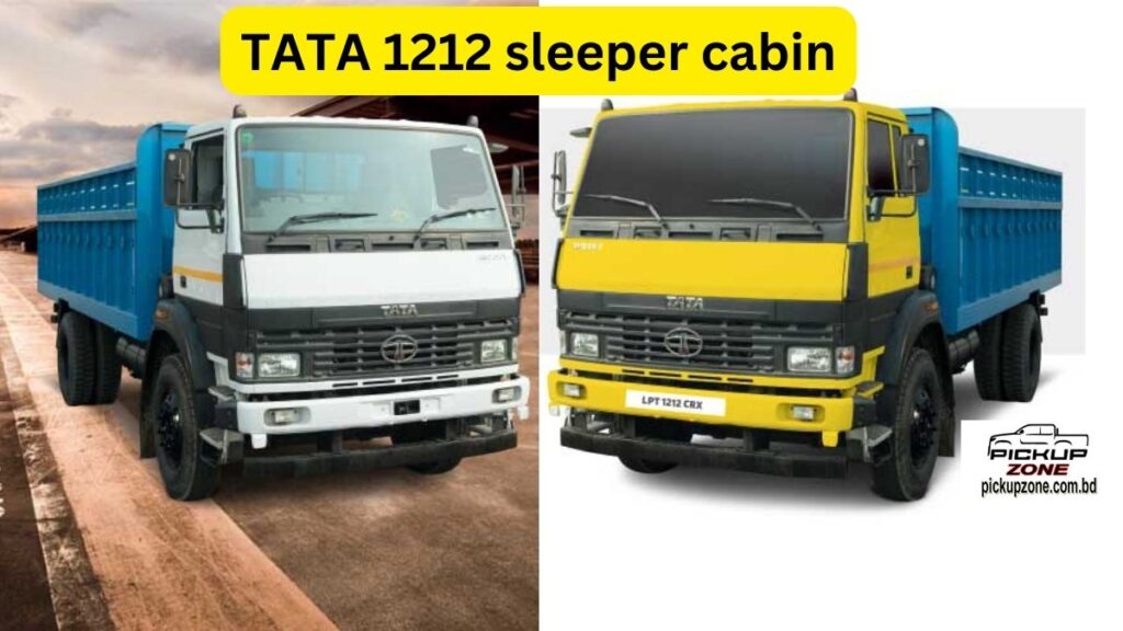 TATA 1212 sleeper cabin