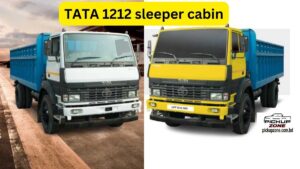 TATA 1212 sleeper cabin