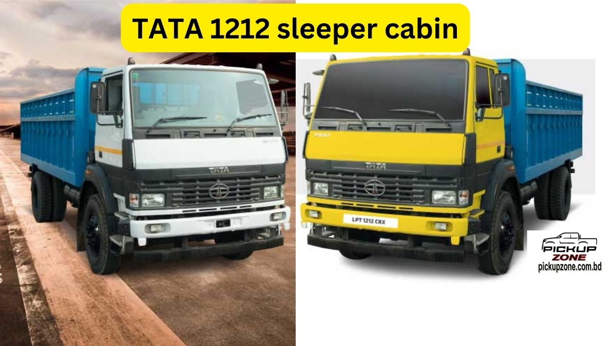 TATA 1212 sleeper cabin