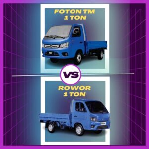 Foton 1 ton VS Rowor 1 ton