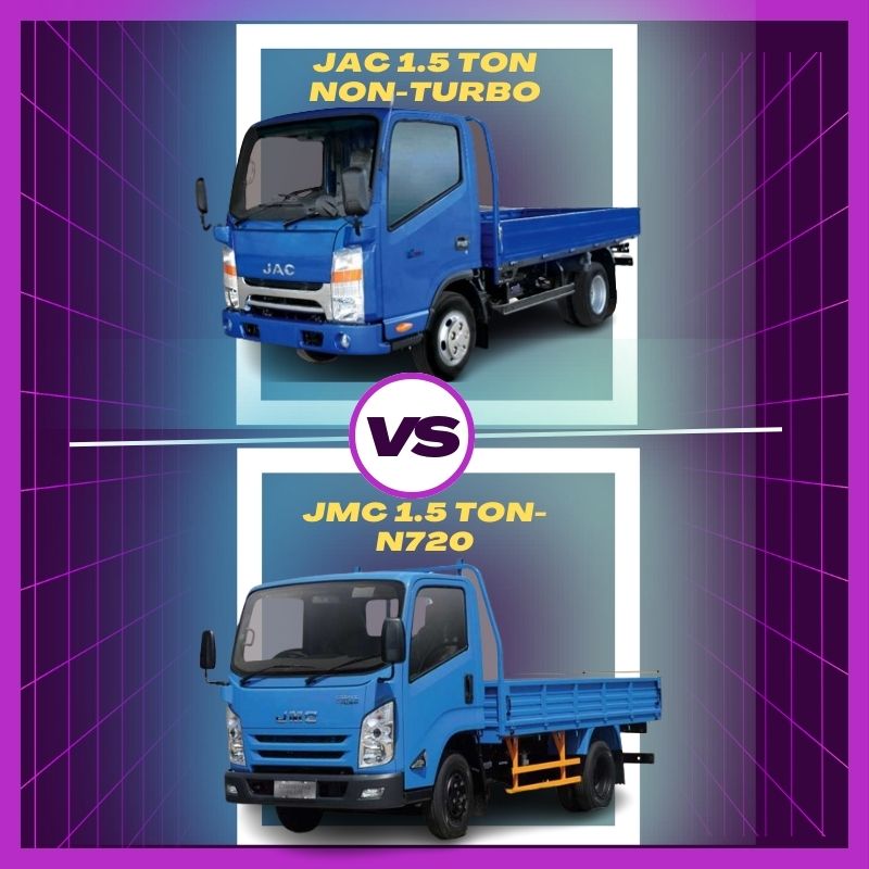 JAC 1.5 ton Non-Turbo VS JMC 1.5 ton-N720