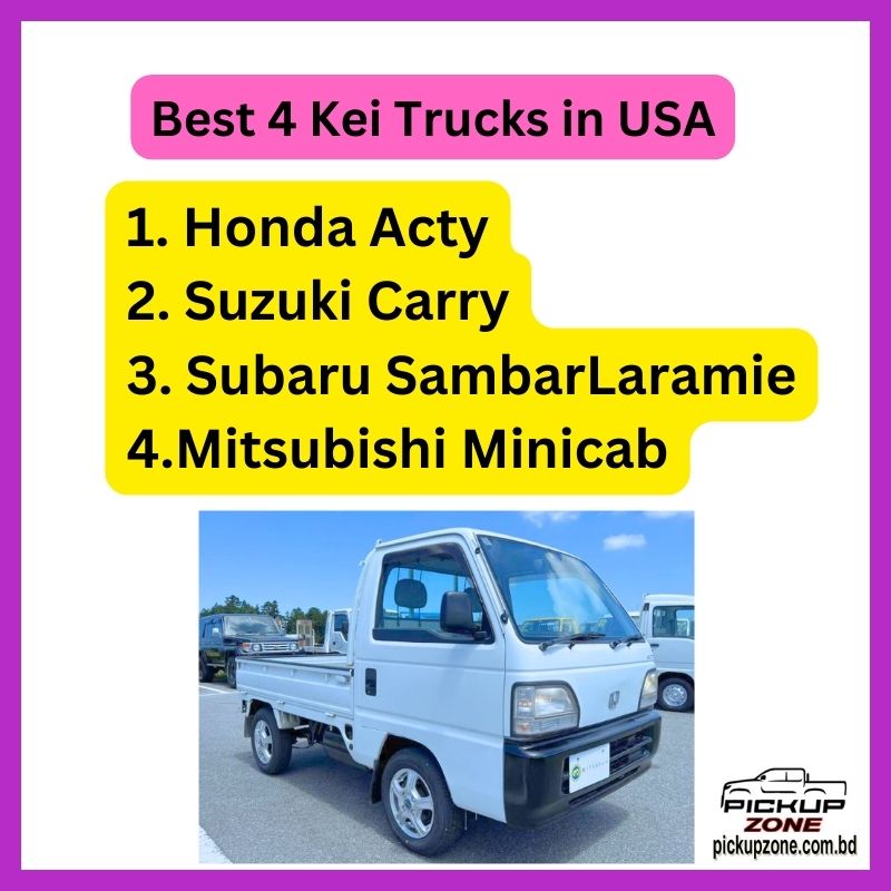 Best 4 Kei Trucks in USA