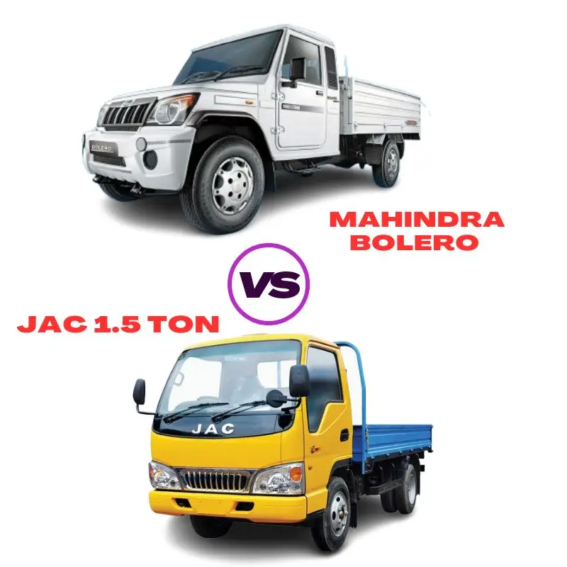 Mahindra Bolero vs. JAC 1.5 Ton Pickup